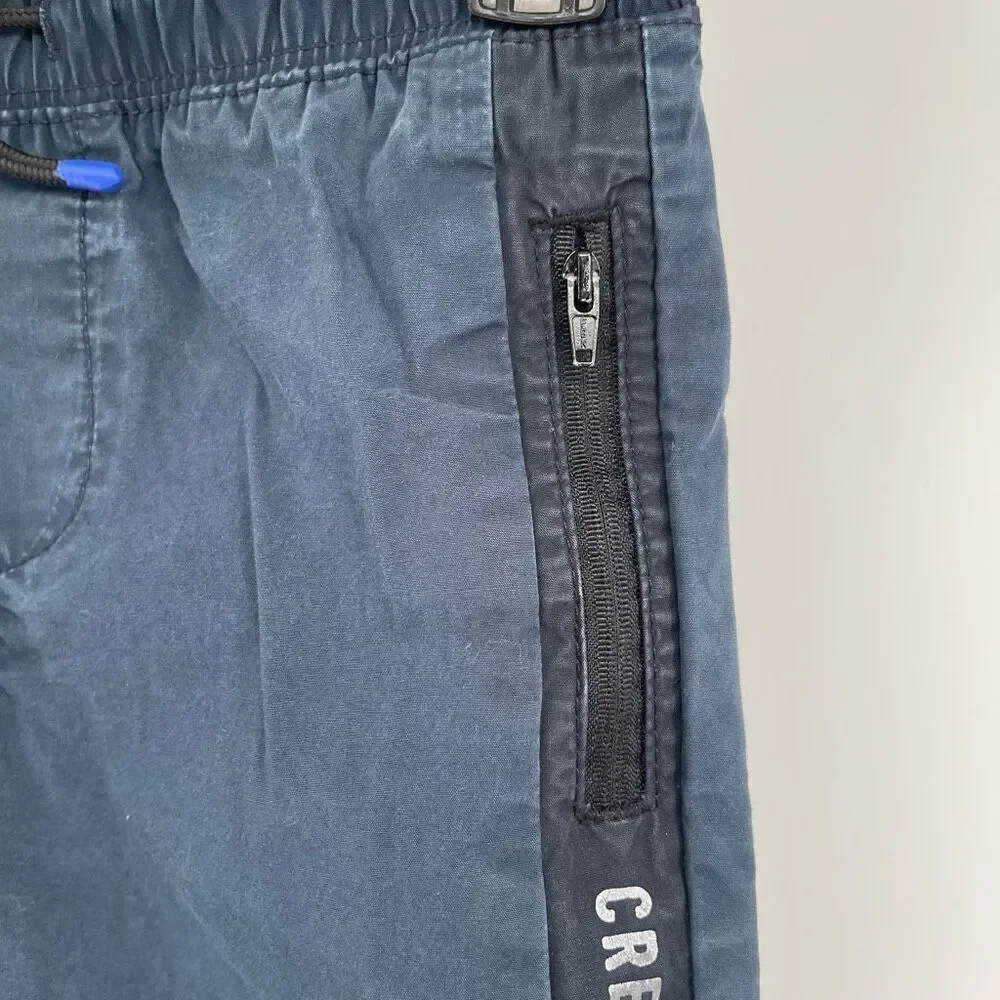 H&M Boys Navy Blue 100% Cotton Joggers Size 8 | Elastic Drawstring Waist